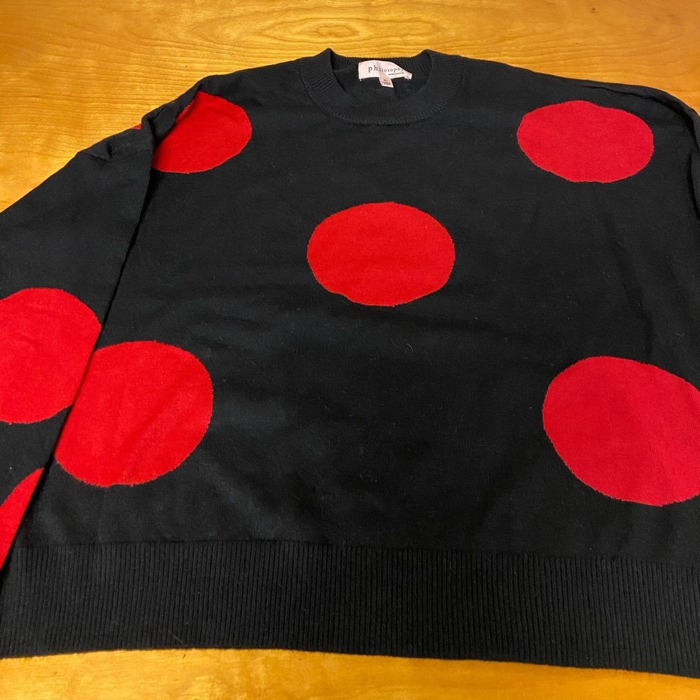 Philosophy size XL sweater NWOT